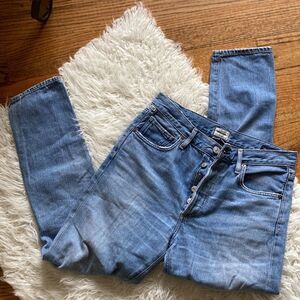 Citizen of Humanity Los Angeles Liya High Rise Classic Fit Crop  26 Made USA